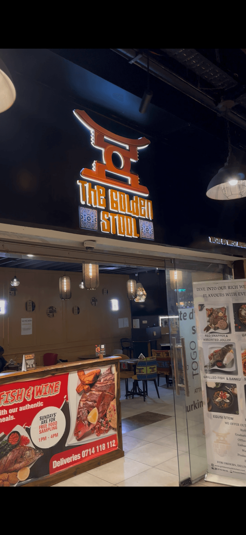 The Golden Stool Kitchen and Bar